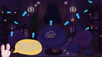 Animated Stream Screens Coffee Bunny Theme
