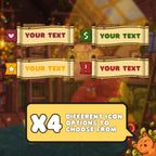 Twitch Reminder Widget: Cozy Stream Theme Pop Up Widget