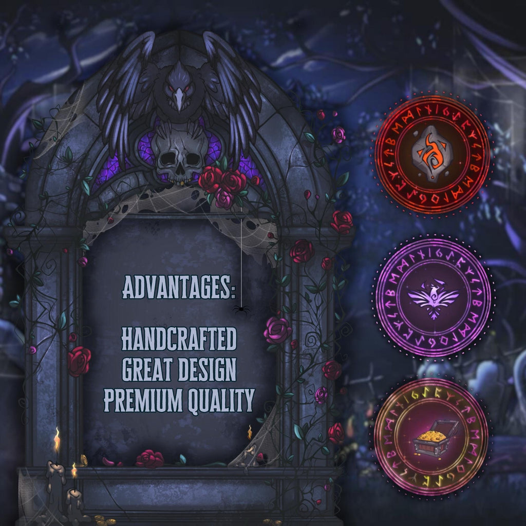 Magic Spells Stream Alerts – Dark Gothic Magical Twitch Alerts Pack