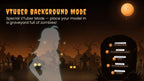 Interactive Halloween Stream Overlay — Zombies React to Chat, Curse Wheel, 4 Screens & Webcam Frame