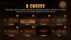 Interactive Halloween Stream Overlay — Zombies React to Chat, Curse Wheel, 4 Screens & Webcam Frame