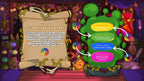 Animated Halloween Chat Widget – Witch’s Cauldron & Potion Bubbles