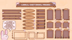 Animated Stream Overlay Boost Pack: Coffee Bunny Theme