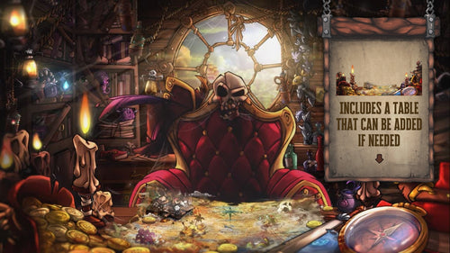Animated Background - Pirate Captain's Cabin (For VTubers & Streamers)