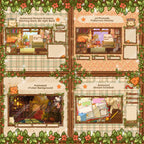 Animated Stream Overlay Pro Package: Cozy Cats