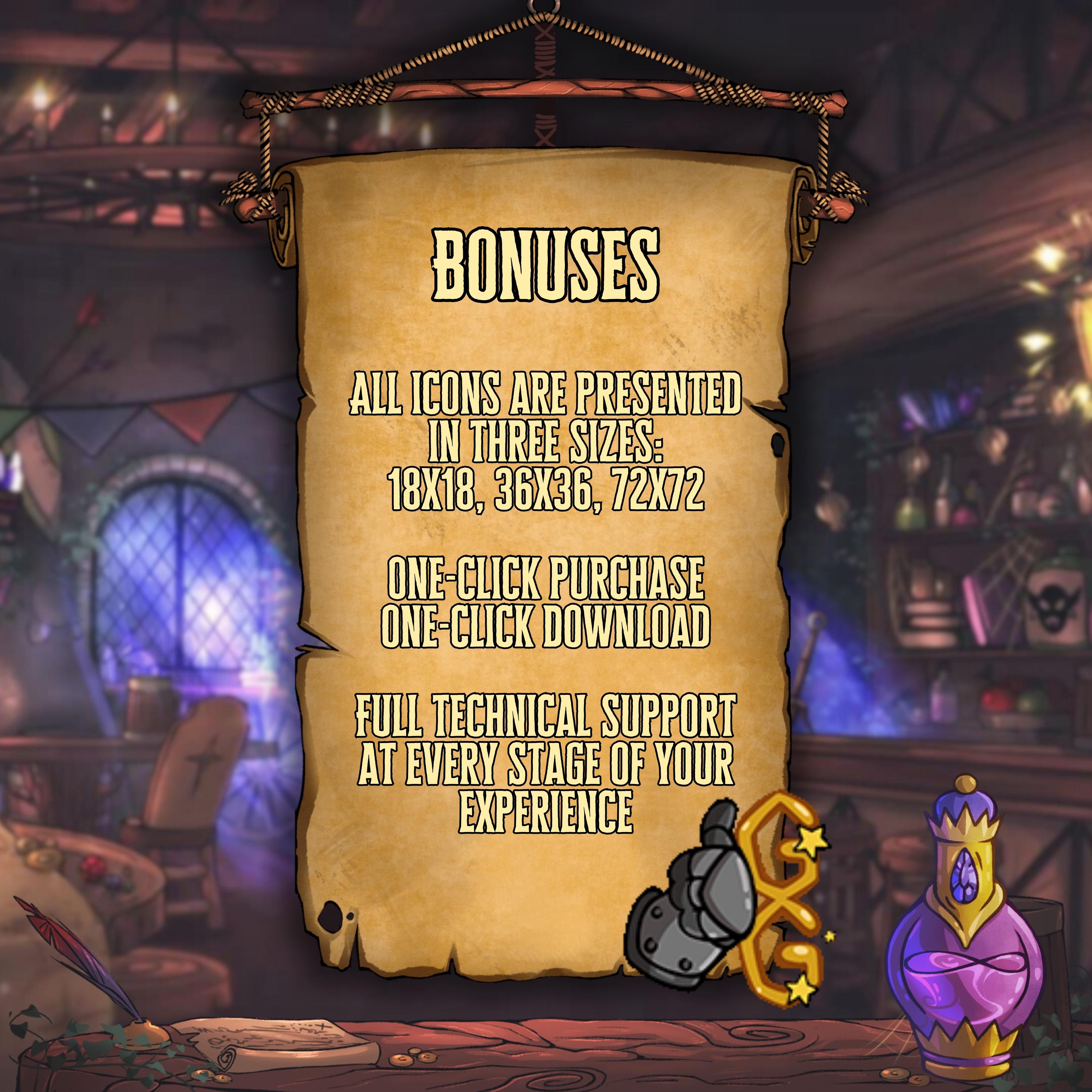 Twitch Badges Set | Fantasy Tavern Stream Icons + Channel Point | Cozy Medieval RPG Style for Streamers