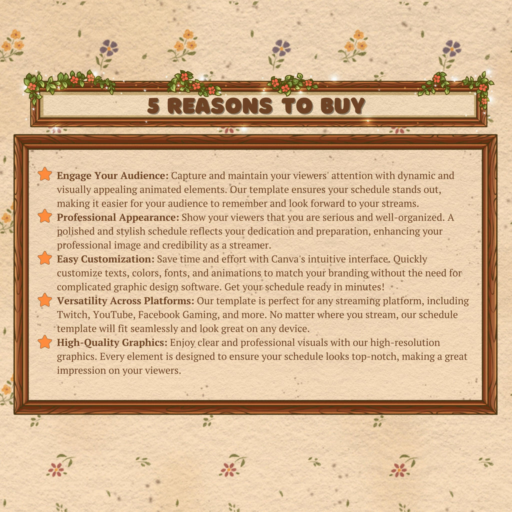 Animated Stream Transition – Beautiful Flowers