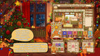 Animated background - Cozy Christmas Room | For VTubers & Streamers