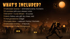 Interactive Halloween Stream Overlay — Zombies React to Chat, Curse Wheel, 4 Screens & Webcam Frame