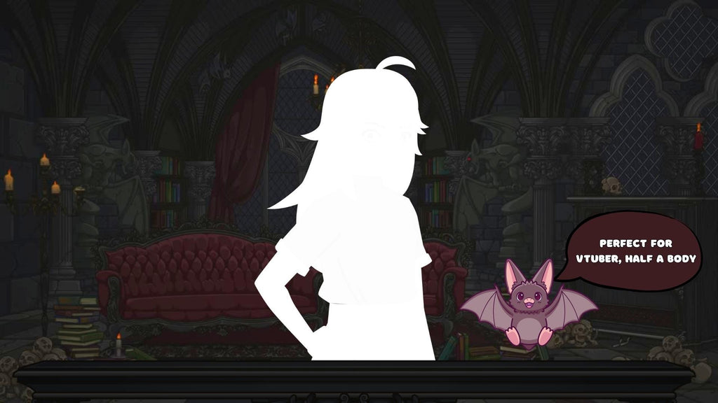 Animated background - Gothic Vampire Room | For VTubers & Streamers