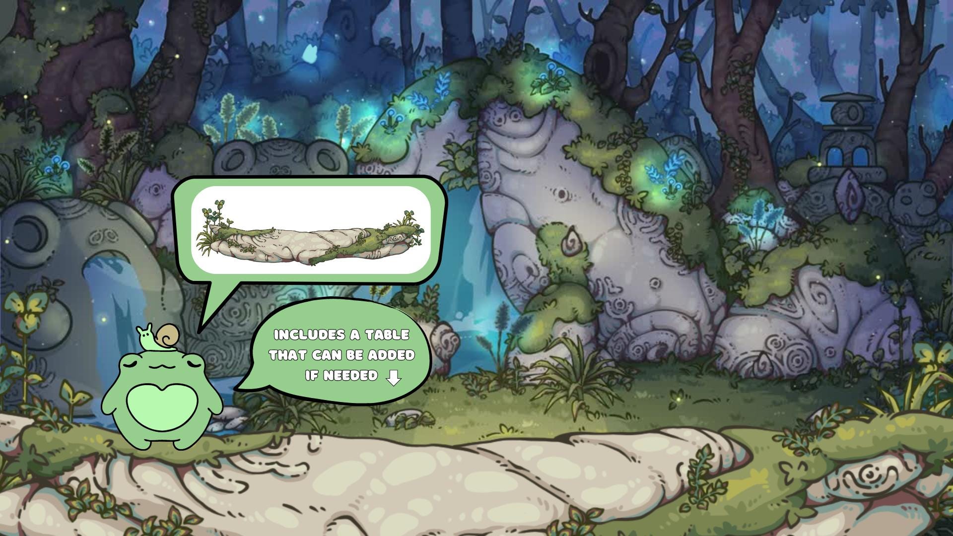 Animated background - Enchanted Forest | For VTubers & Streamers