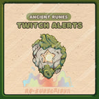 Animated Stream Alerts Pack in Magic Runes Theme