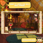 Animated Twitch Goal Widget in Cozy Cats Style