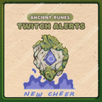 Animated Stream Alerts Pack in Magic Runes Theme