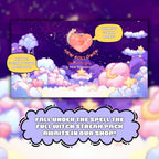 Animated Stream Alerts Pack in Cozy Galaxy Theme