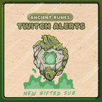Animated Stream Alerts Pack in Magic Runes Theme