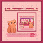 Animated Stream Transition – Cozy Pink Clouds