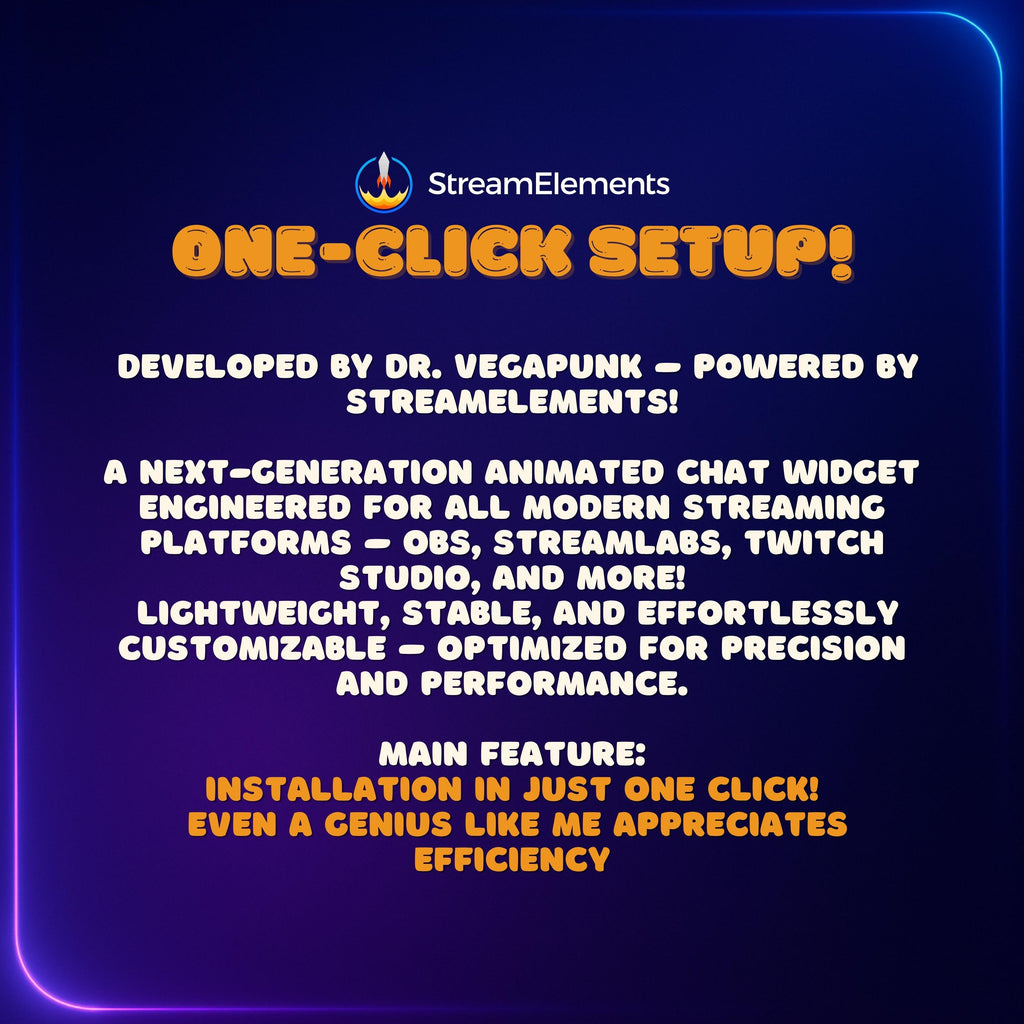 Animated Bubble Chat Widget - fully customizable in StreamElements