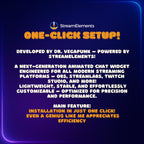 Animated Bubble Chat Widget - fully customizable in StreamElements