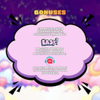 Animated Stream Alerts Pack in Cozy Galaxy Theme