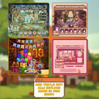 Animated Stream Alerts Pack in Cozy Pixel Farm Theme