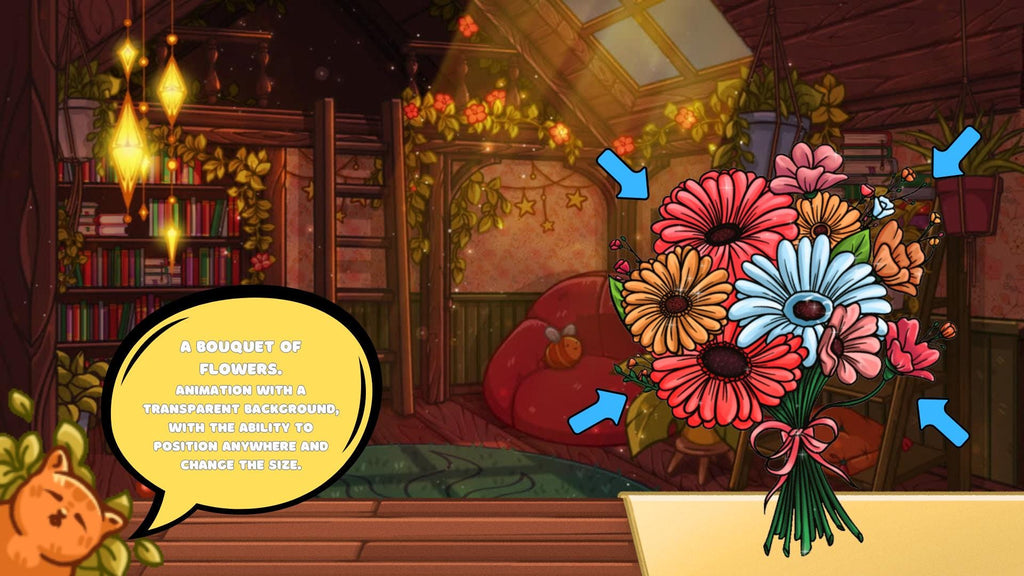 Animated Birthday Stream Decorations