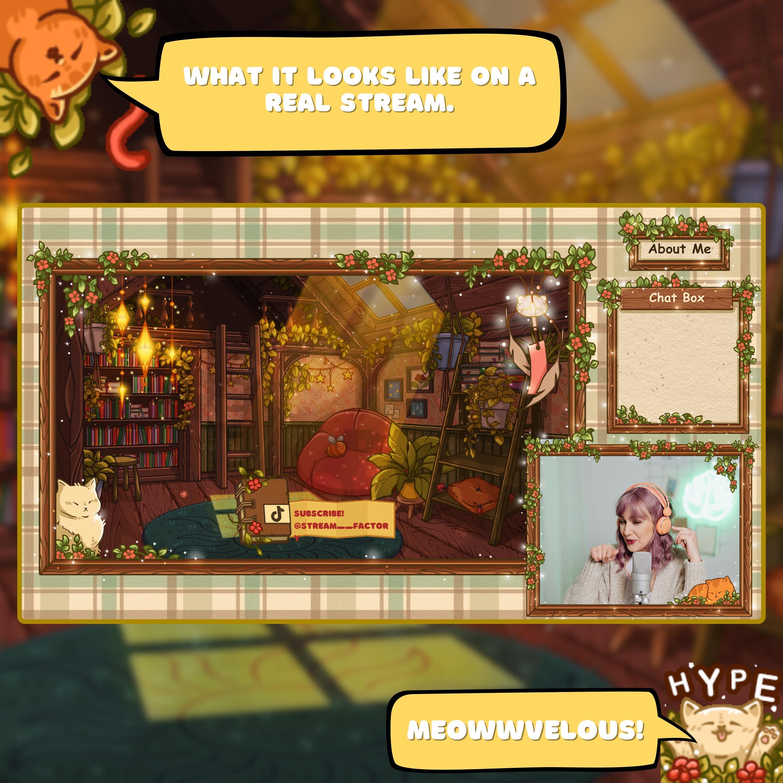 Animated Stream Widget - Social Media Rotator