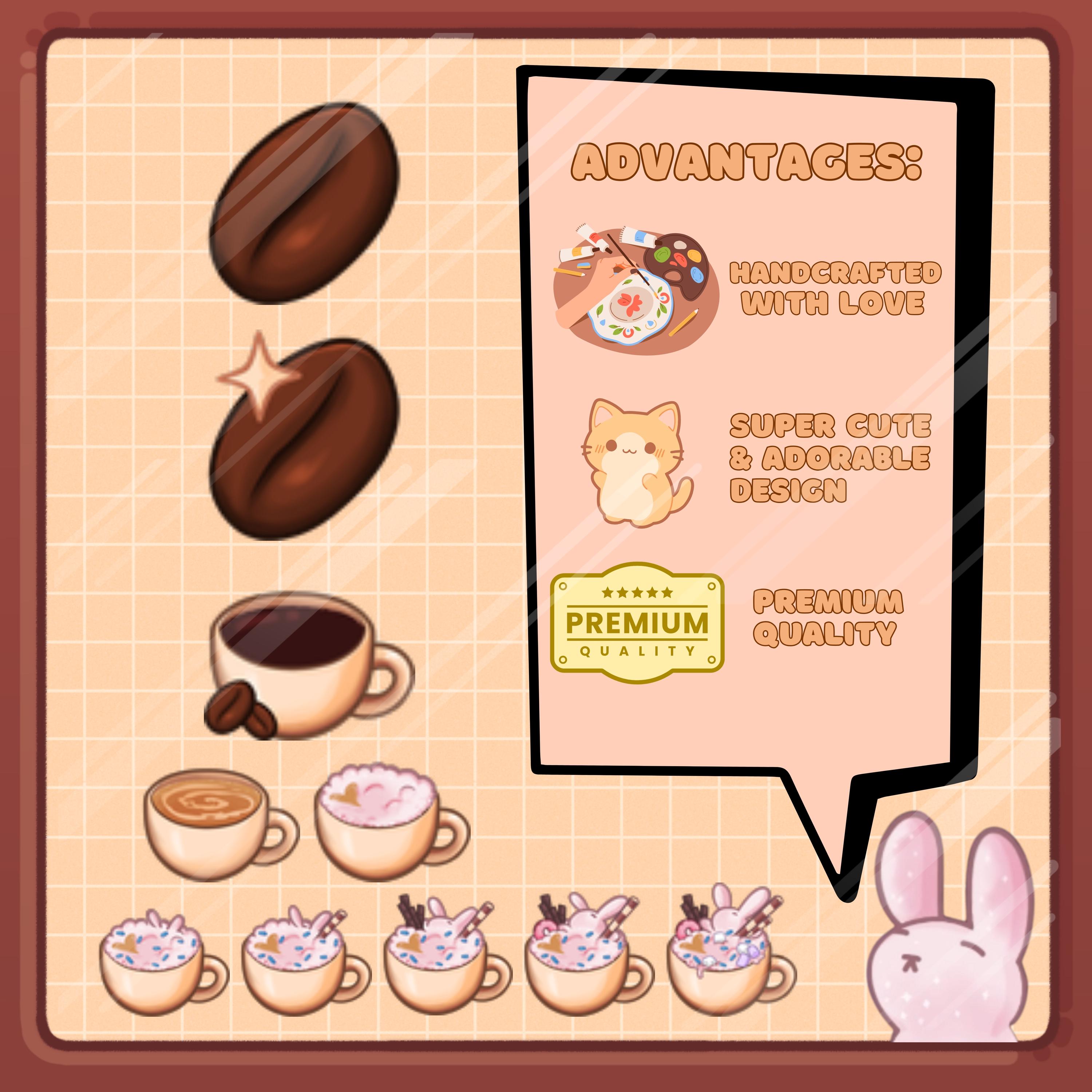 Twitch Badges: Coffee Theme