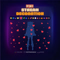 Animated Stream Decoration & Widget: Floating Animated Overlay