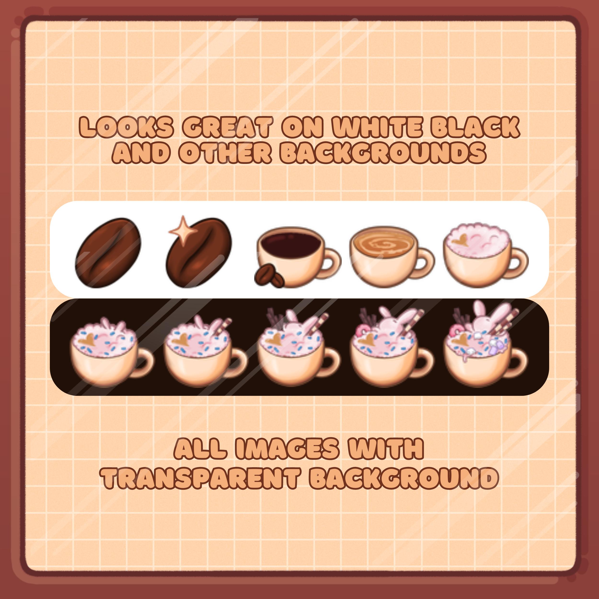 Twitch Badges: Coffee Theme