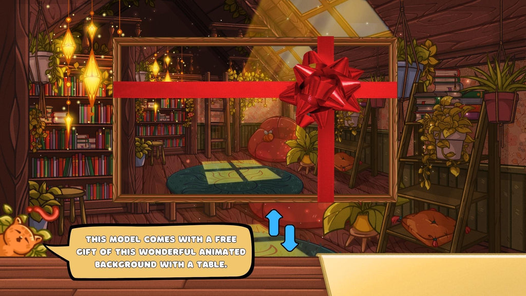 Live2d model: Cute girl - Vtuber Model FULLY RIGGED - Ready to use!