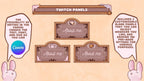 Animated Stream Overlay Boost Pack: Coffee Bunny Theme