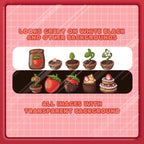 Twitch Badges: Strawberry