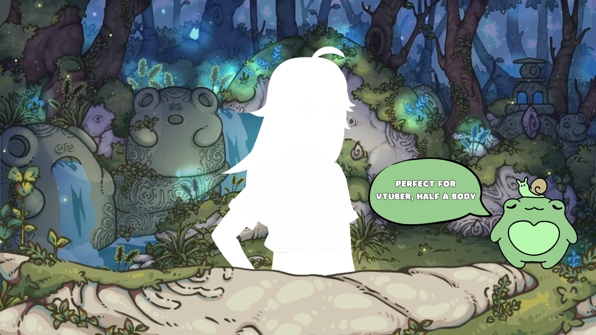 Animated background - Enchanted Forest | For VTubers & Streamers