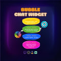 Animated Bubble Chat Widget - fully customizable in StreamElements