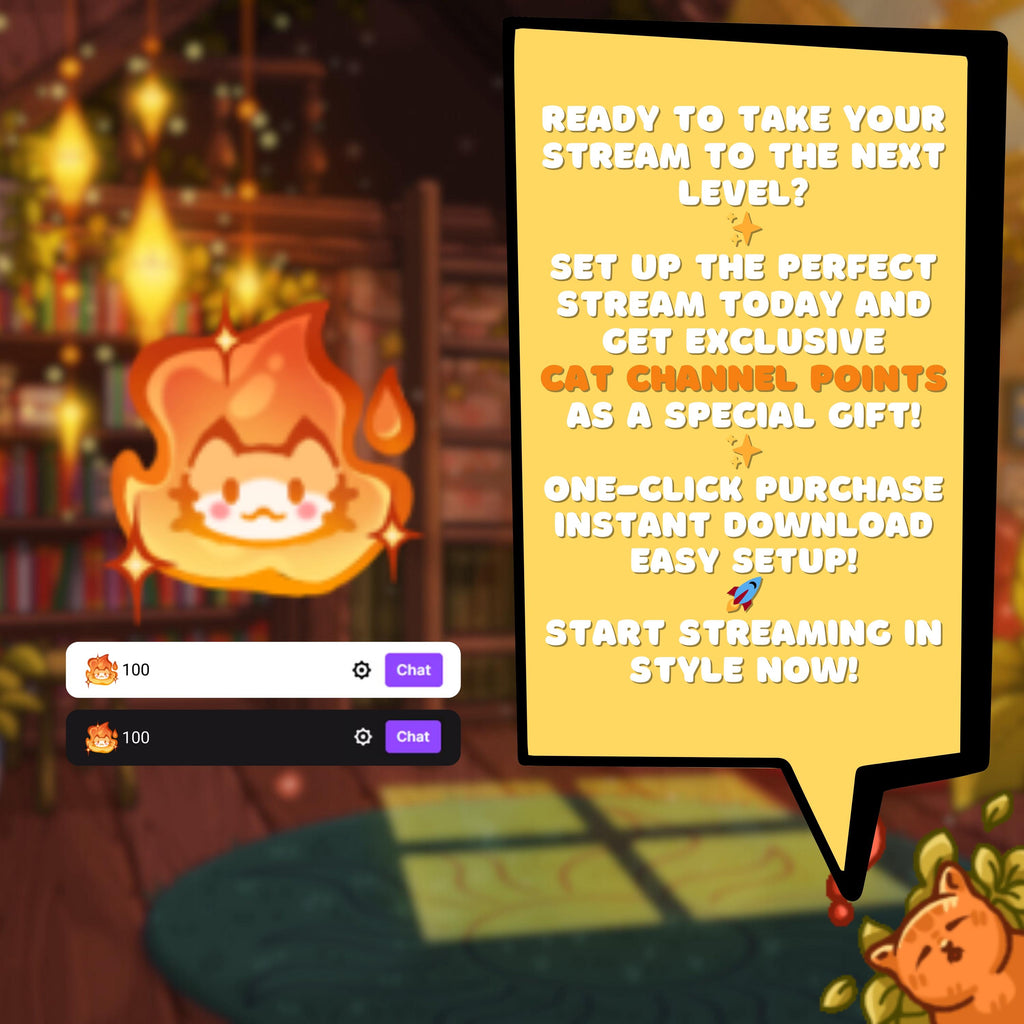 Twitch Badges: Cozy Cats