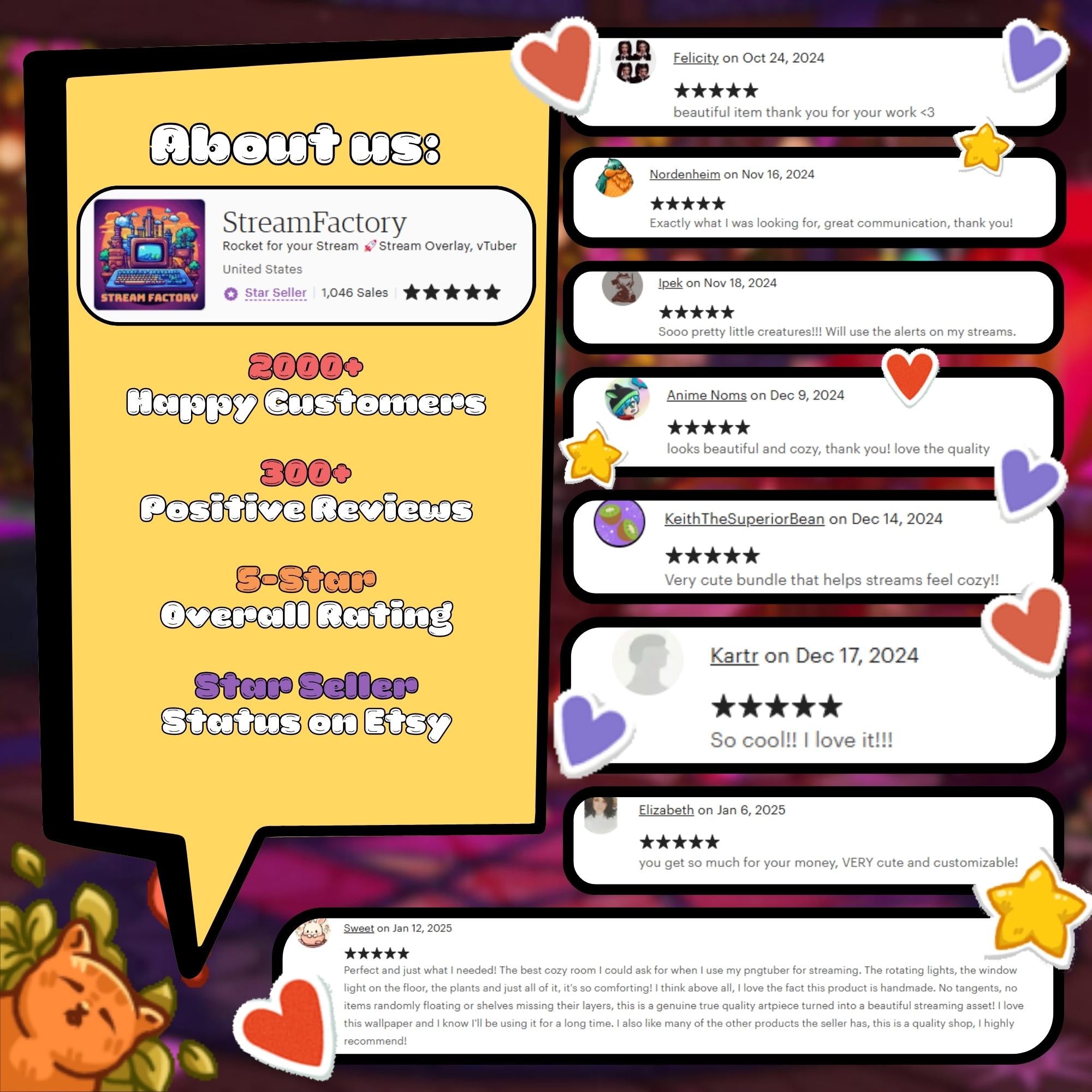 Animated Stream Alerts Pack in Magical Tarot Cards