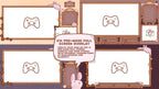Animated Stream Overlay Boost Pack: Coffee Bunny Theme