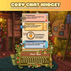 Twitch Chat Widget – Cute Typewriter