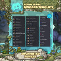 Enchanted Forest Discord Server Template – Cute Gaming & Roleplay Setup