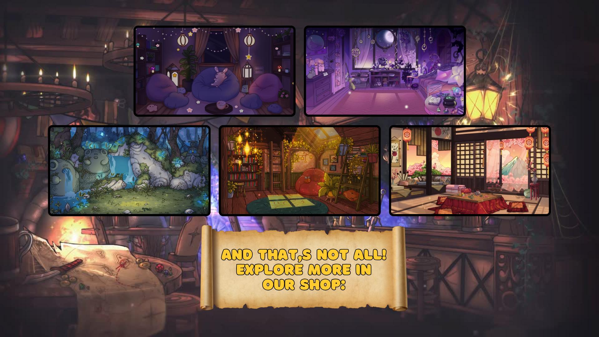 Animated Vtuber Background - Fantasy Medieval Tavern