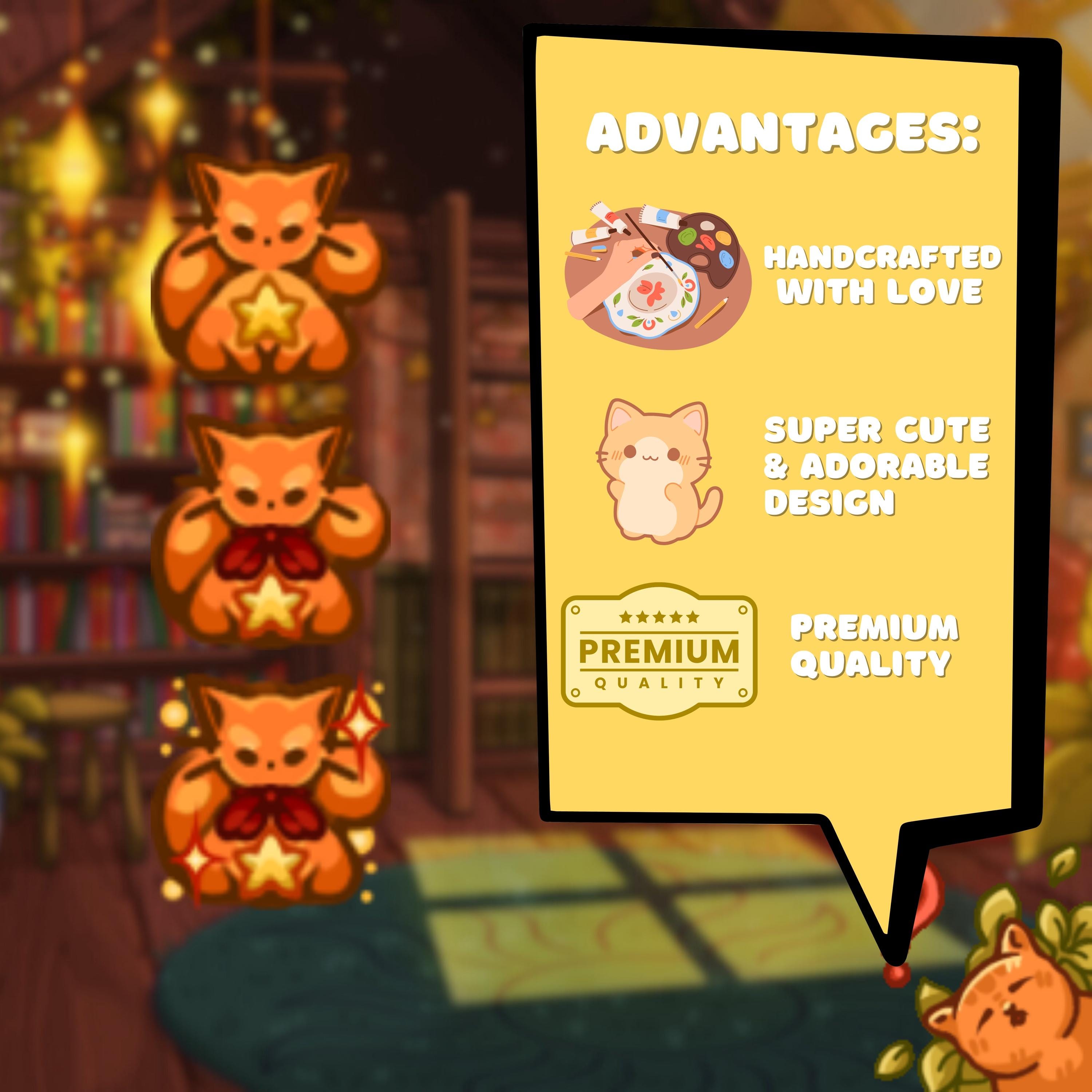 Twitch Badges: Cozy Cats