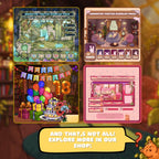 Animated Twitch Alerts Pack - Cozy Cats Tarot Cards