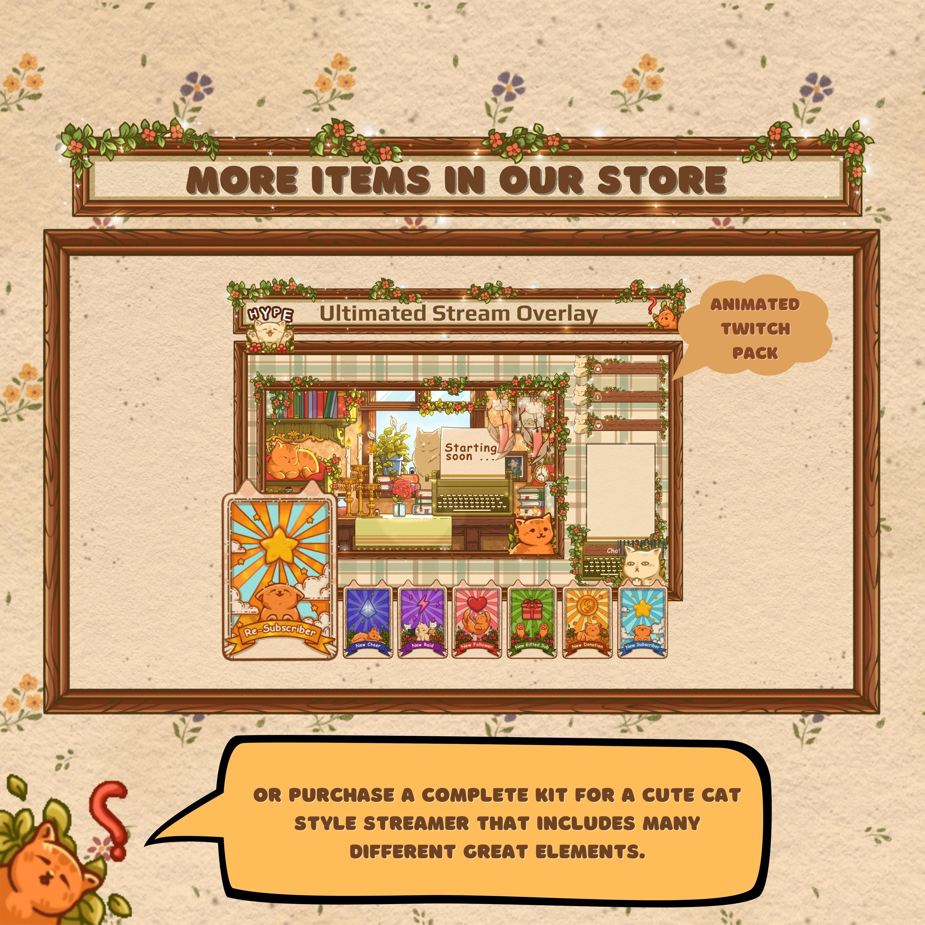 Animated Stream Transition – Beautiful Flowers