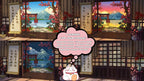 Animated Stream Screens in Japanese Theme