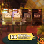 Vertical Stream Overlays – Cozy Cats Starter Pack for TikTok & YouTube