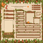 Animated Stream Overlay Pro Package: Cozy Cats