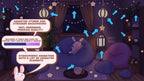 Animated Stream Overlay Boost Pack: Coffee Bunny Theme