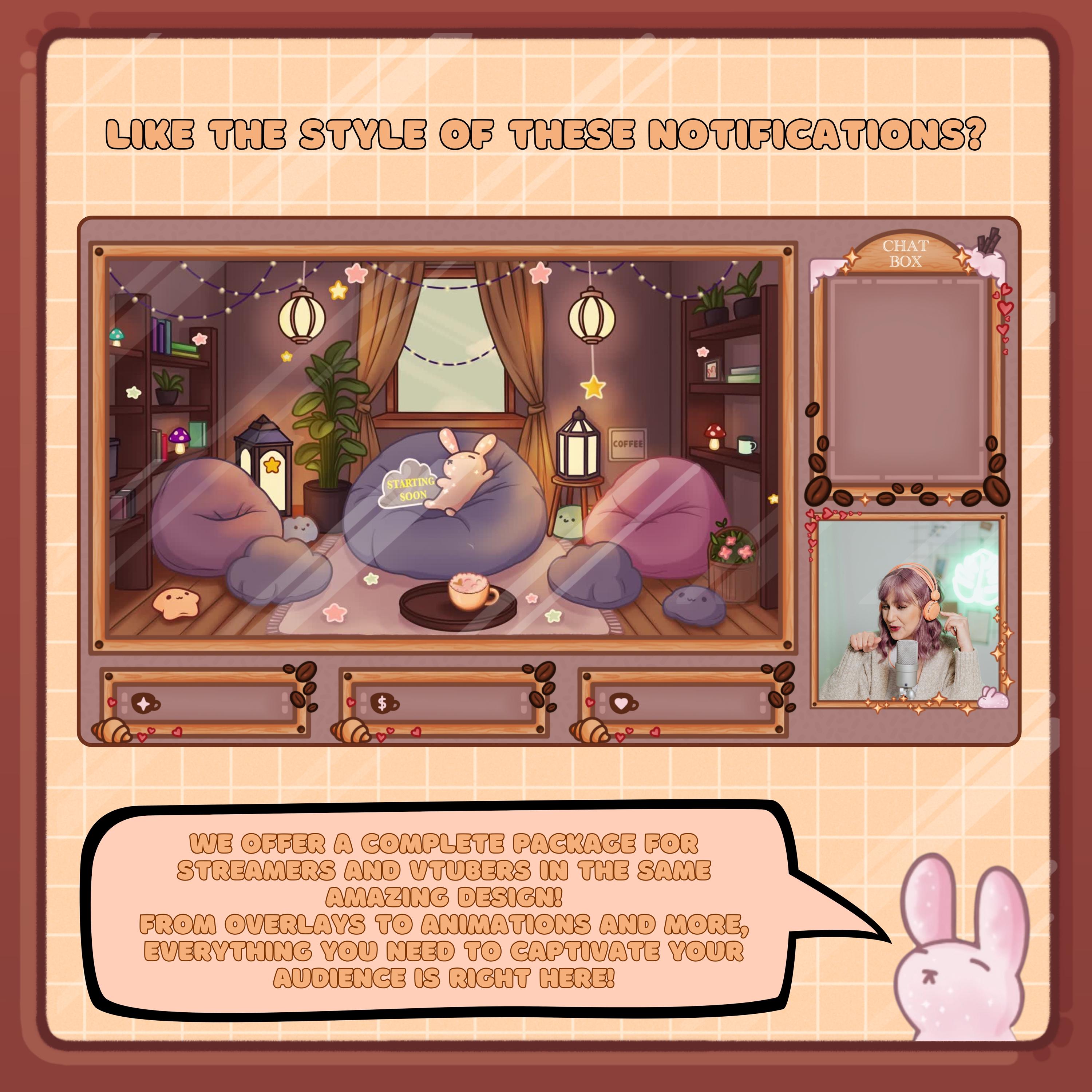 Twitch Badges: Coffee Theme