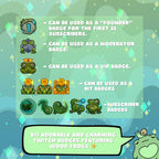 Twitch Badges: Cute Frog